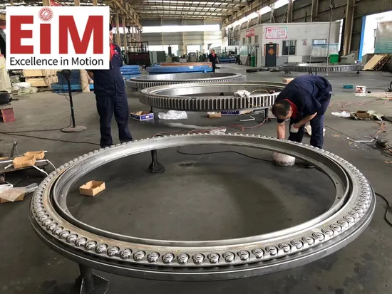 Forging Ru85 Crossed Roller Slewing Ring Bearing for Duty Machine